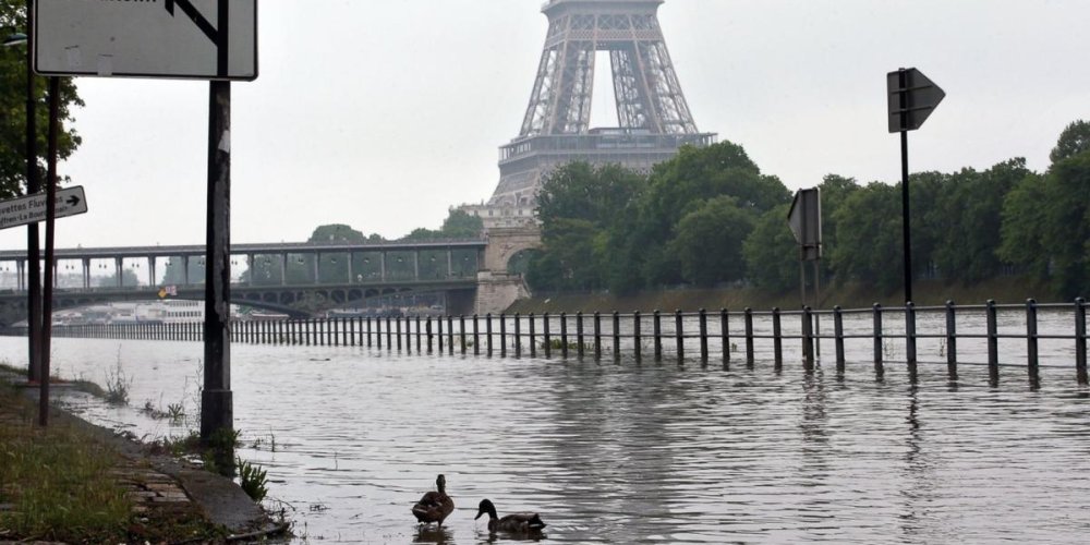 Наводнение в Париже 2016