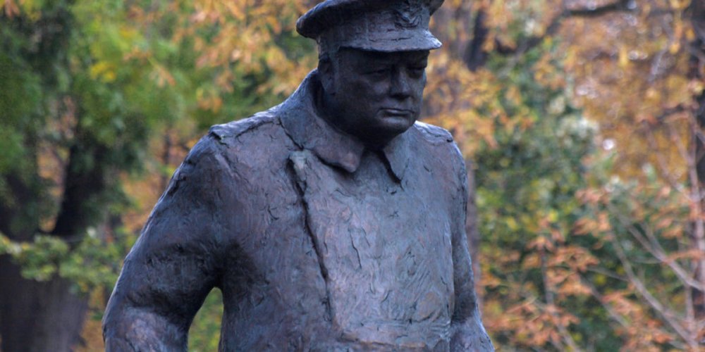 Статуя Уинстона Черчилля