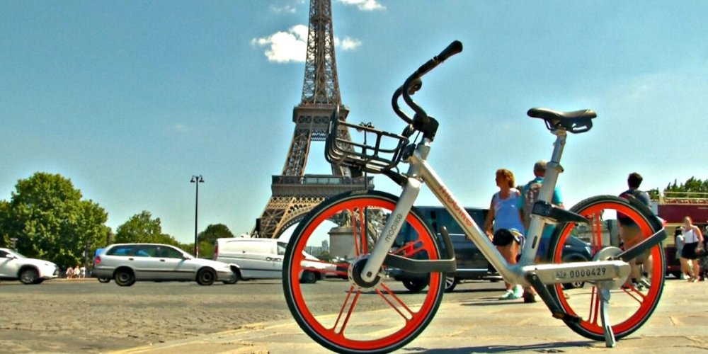 По Парижу на велосипеде