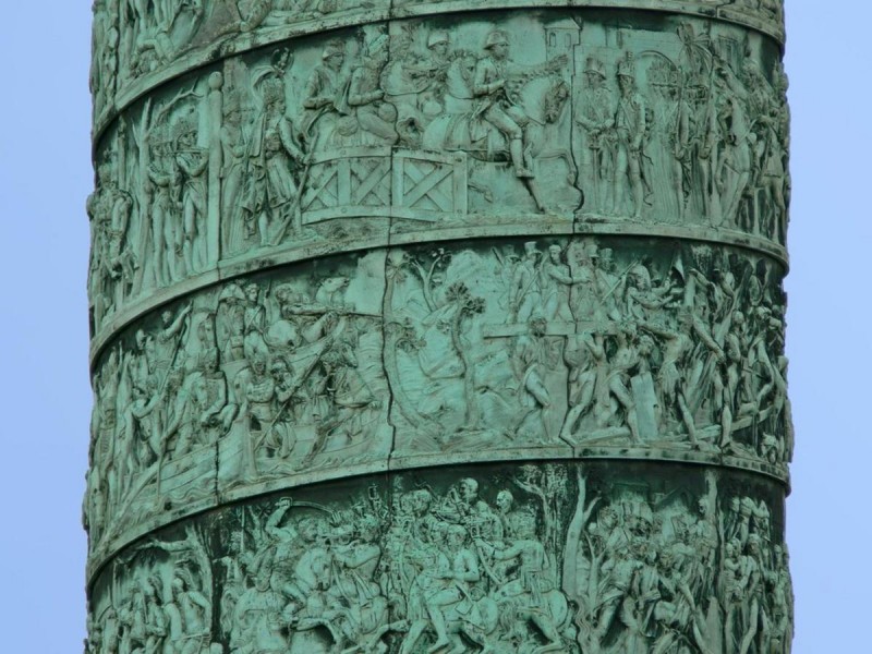 вандомская площадь колонна париж