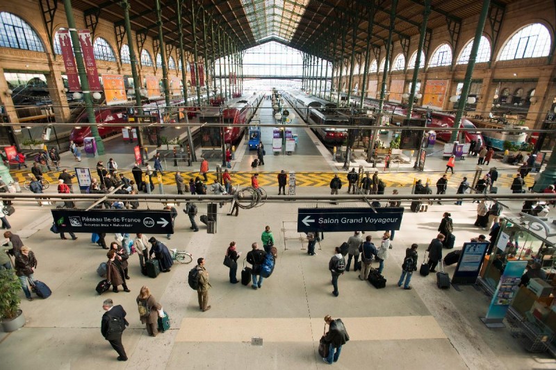 Gare-du-Nord платформы