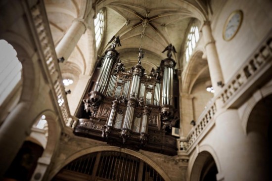 Церковь Сент-Этьен-дю-Мон - орган