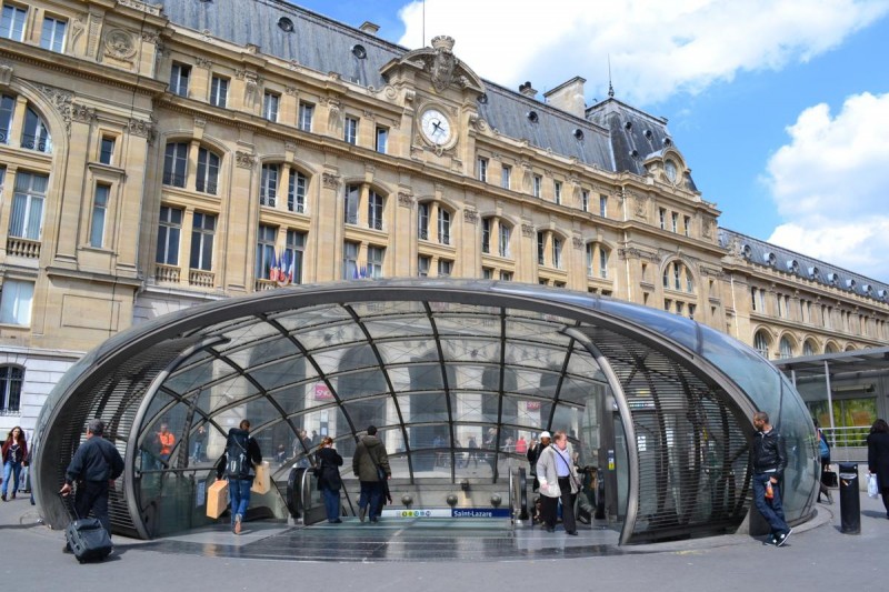 Вокзал Сен-Лазар6