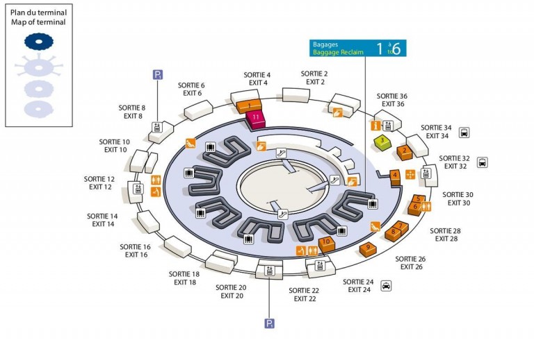 Аэропорт шарль де голль в париже схема