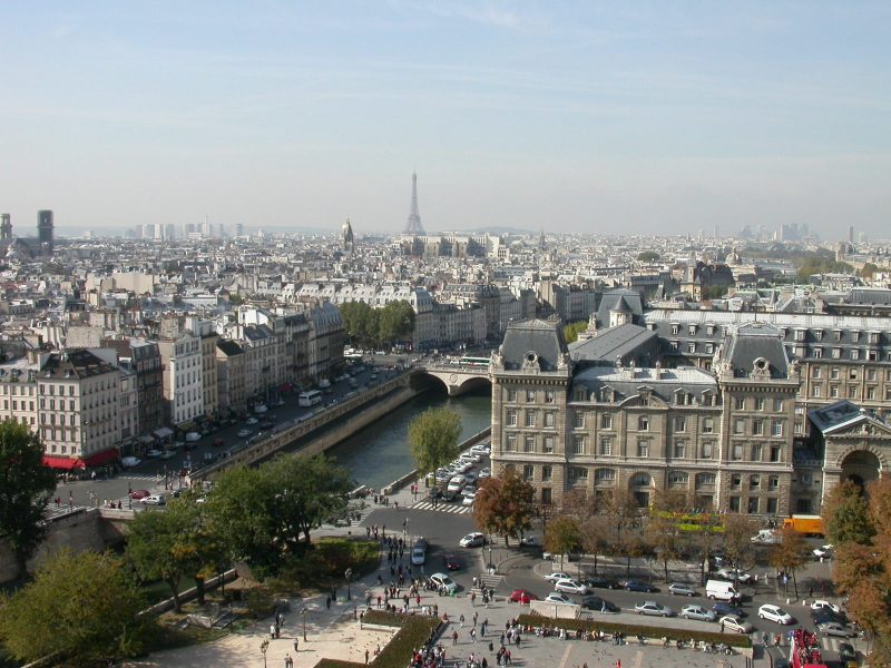 обзорные площадки в Париже