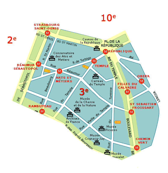 Карта парижа эйфелева башня