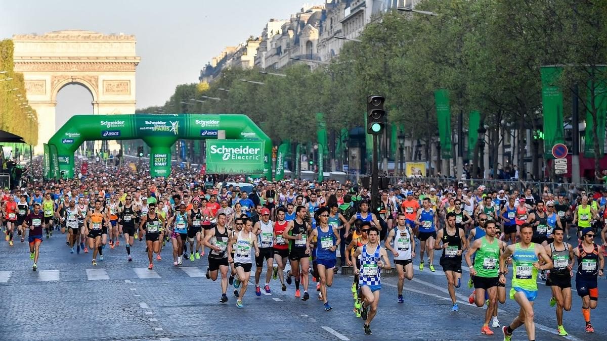 Combien De Participants Au Marathon De Paris Марафон PARIS MARATHON